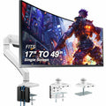 AVLT Single 17"-49" Super Ultrawide Monitor Arm for Screens Up to 50 lbs,