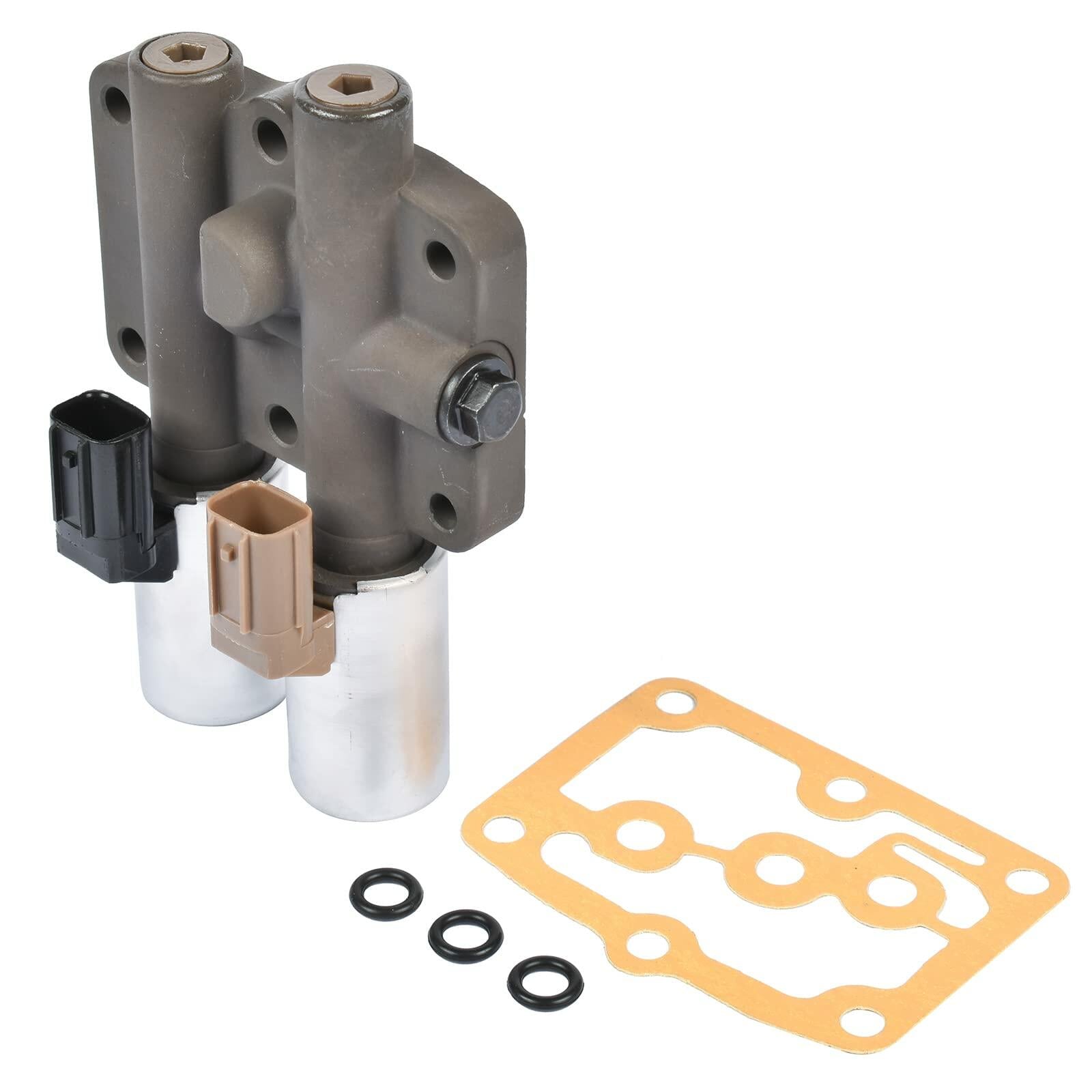 Vahaha Transmission Dual Linear Shift Solenoid w/Gasket Replacement for Honda