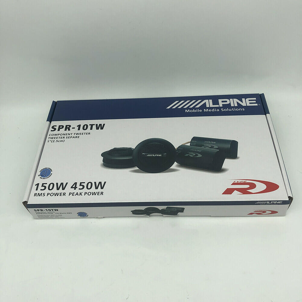 SPR-10TW 1” Component Tweeter Alpine Type-R Car Audio Tweeters US Stock