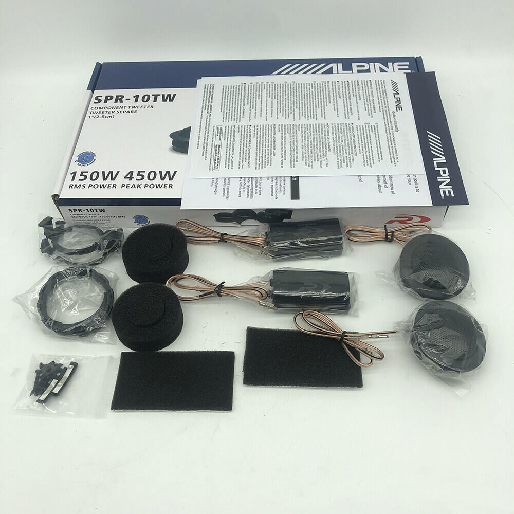 SPR-10TW 1” Component Tweeter Alpine Type-R Car Audio Tweeters US Stock
