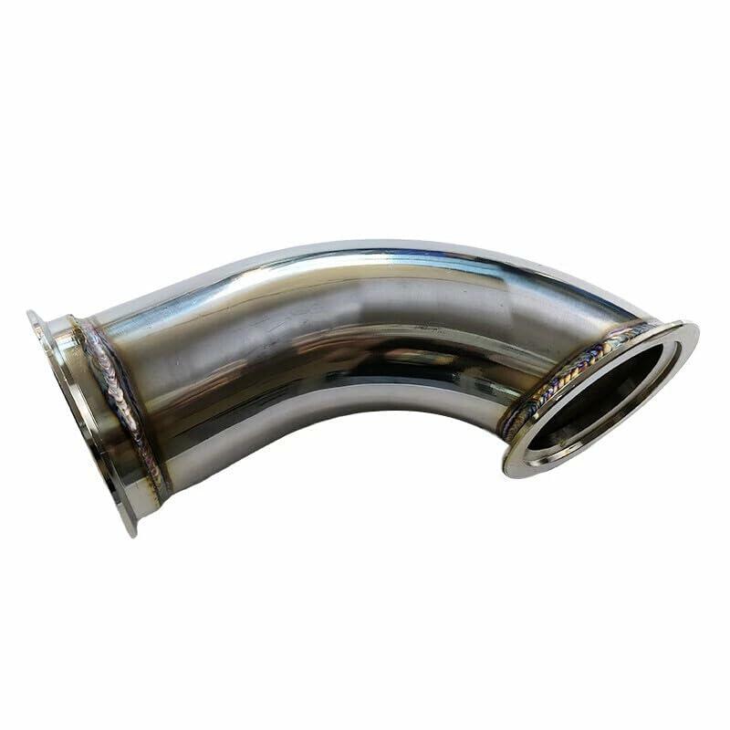 3" Stainless Steel V-Band 90° Elbow Pipe Adapter Universal