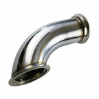 3" Stainless Steel V-Band 90° Elbow Pipe Adapter Universal