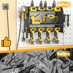 ZESEN Power Tool Organizer Wall Mount 3-Layer Charging Station 6 Outlets