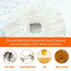 360° Spin Mop and Bucket Set with Wringer System