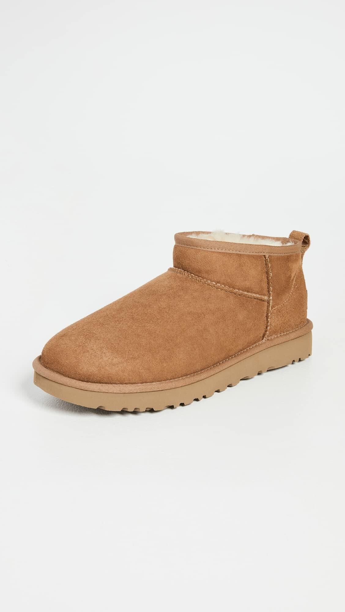UGG Women’s Classic Ultra Mini Boots Chestnut Size 9