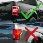 LED Tail Lights Assembly for Ford F-150 2015-2020 XL Halogen Replacement
