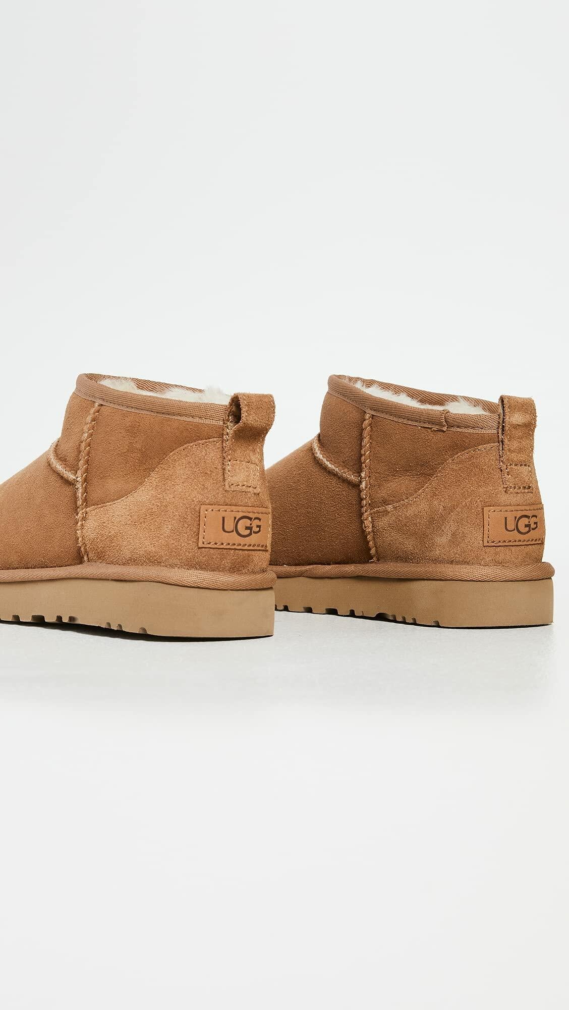 UGG Women’s Classic Ultra Mini Boots Chestnut Size 9