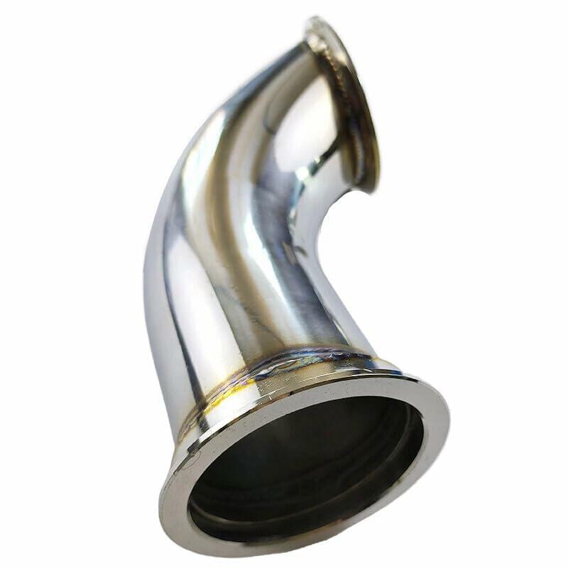 3" Stainless Steel V-Band 90° Elbow Pipe Adapter Universal