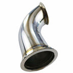 3" Stainless Steel V-Band 90° Elbow Pipe Adapter Universal