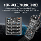 Radtel RT-950 PRO 10W Ham Radio GPS APRS Long Range Walkie Talkie