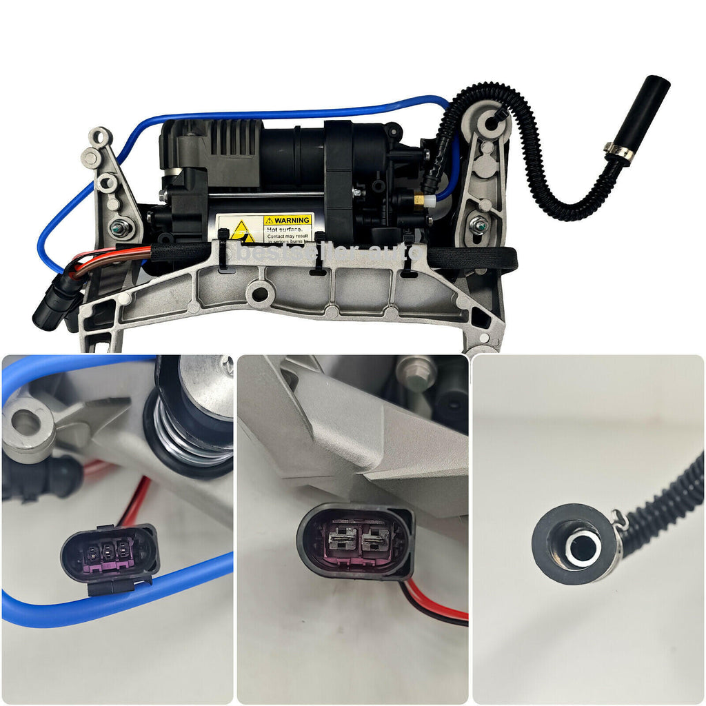 Air Suspension Compressor Pump Fits Porsche Cayenne 92A 2011-2015 Complete
