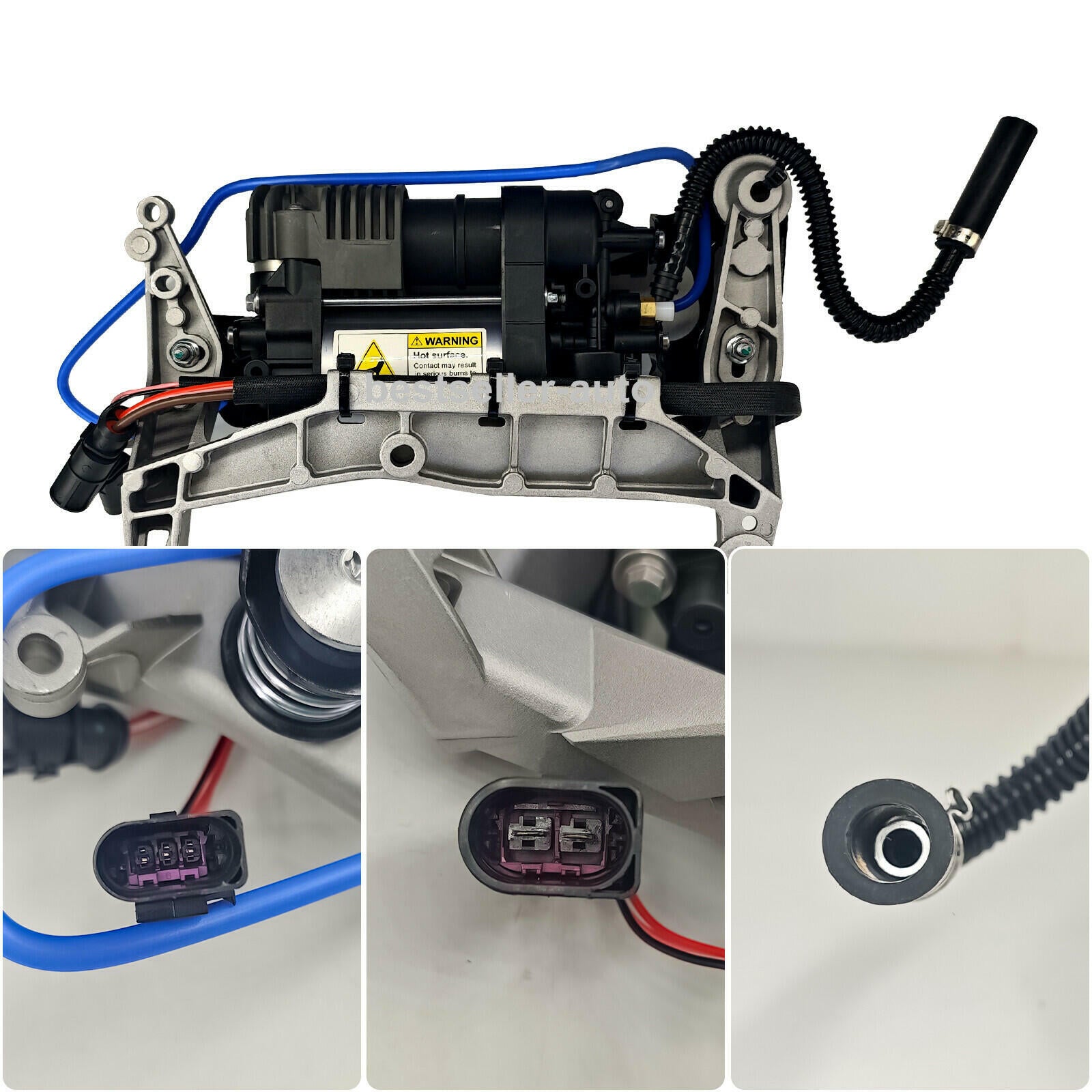 Air Suspension Compressor Pump Fits Porsche Cayenne 92A 2011-2015 Complete