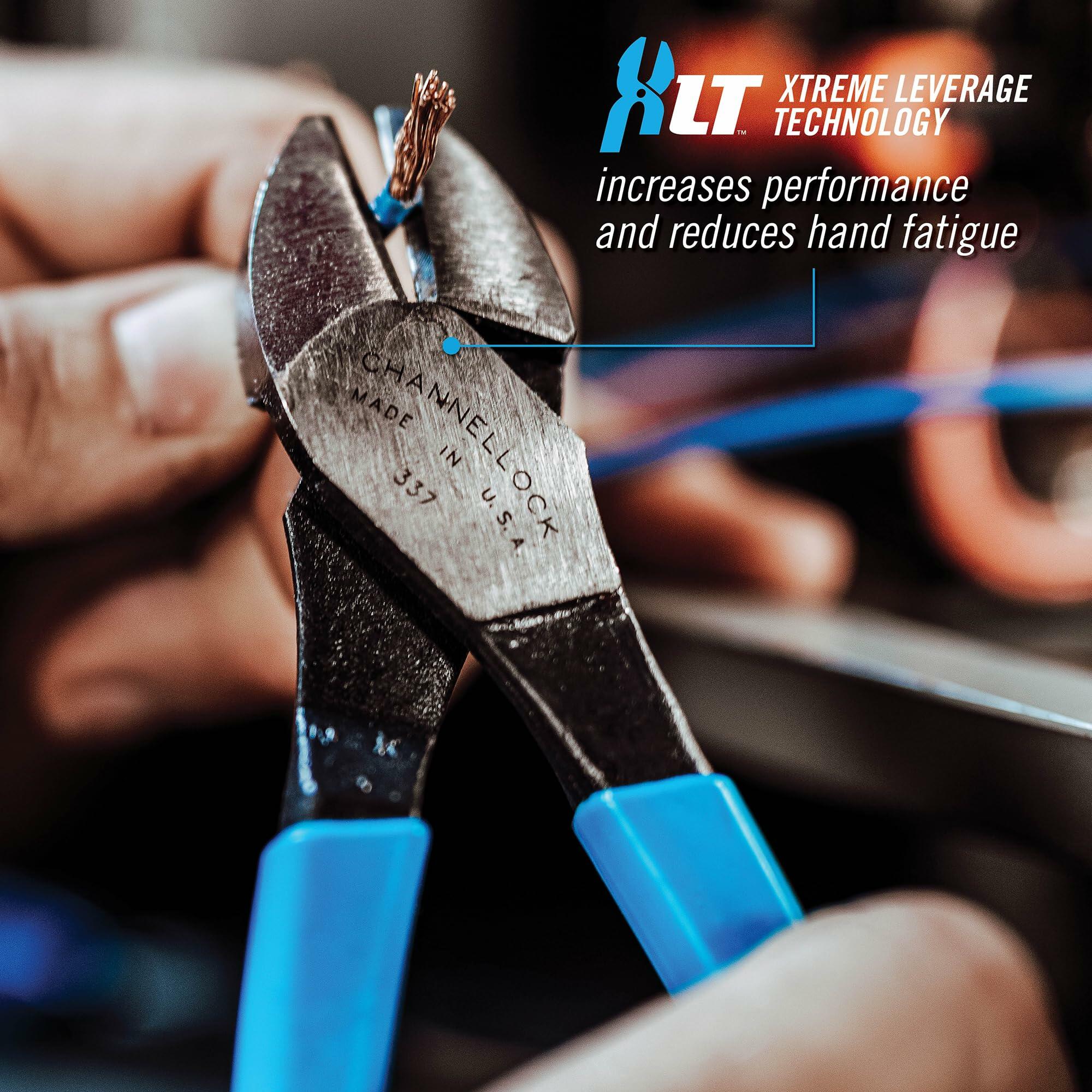 Channellock 337 7in Diagonal Cutting Pliers Precision Wire Cutter Sidecutters