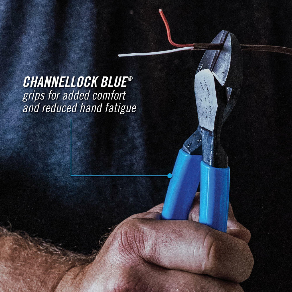 Channellock 337 7in Diagonal Cutting Pliers Precision Wire Cutter Sidecutters