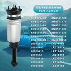 Saitourne Front Air Suspension Struts Fits Land Rover LR3 LR4 Range Rover Sport