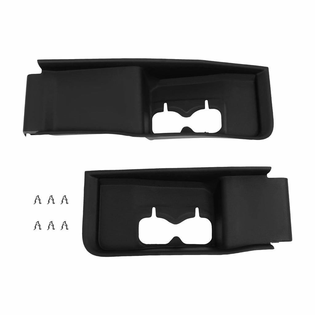 LYNICESHOP Front Tow Hook Bezels 2PCS for Ford F250-F600 Super Duty 20-22