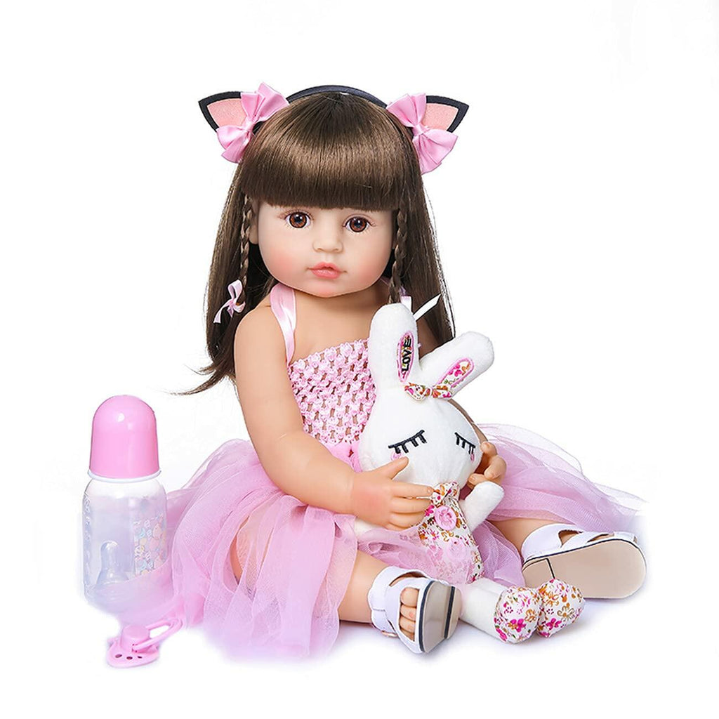 Wamdoll 22in 55cm Realistic Reborn Toddler Doll Sweet Face Newborn Baby