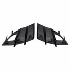 Roneeson Front Fog Light Cover Grille Bezel Left & Right for Mazda