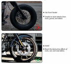 Motorcycle Splash Guard Protector Cover for Harley Touring Electra Glide Street