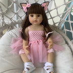 Wamdoll 22in 55cm Realistic Reborn Toddler Doll Sweet Face Newborn Baby
