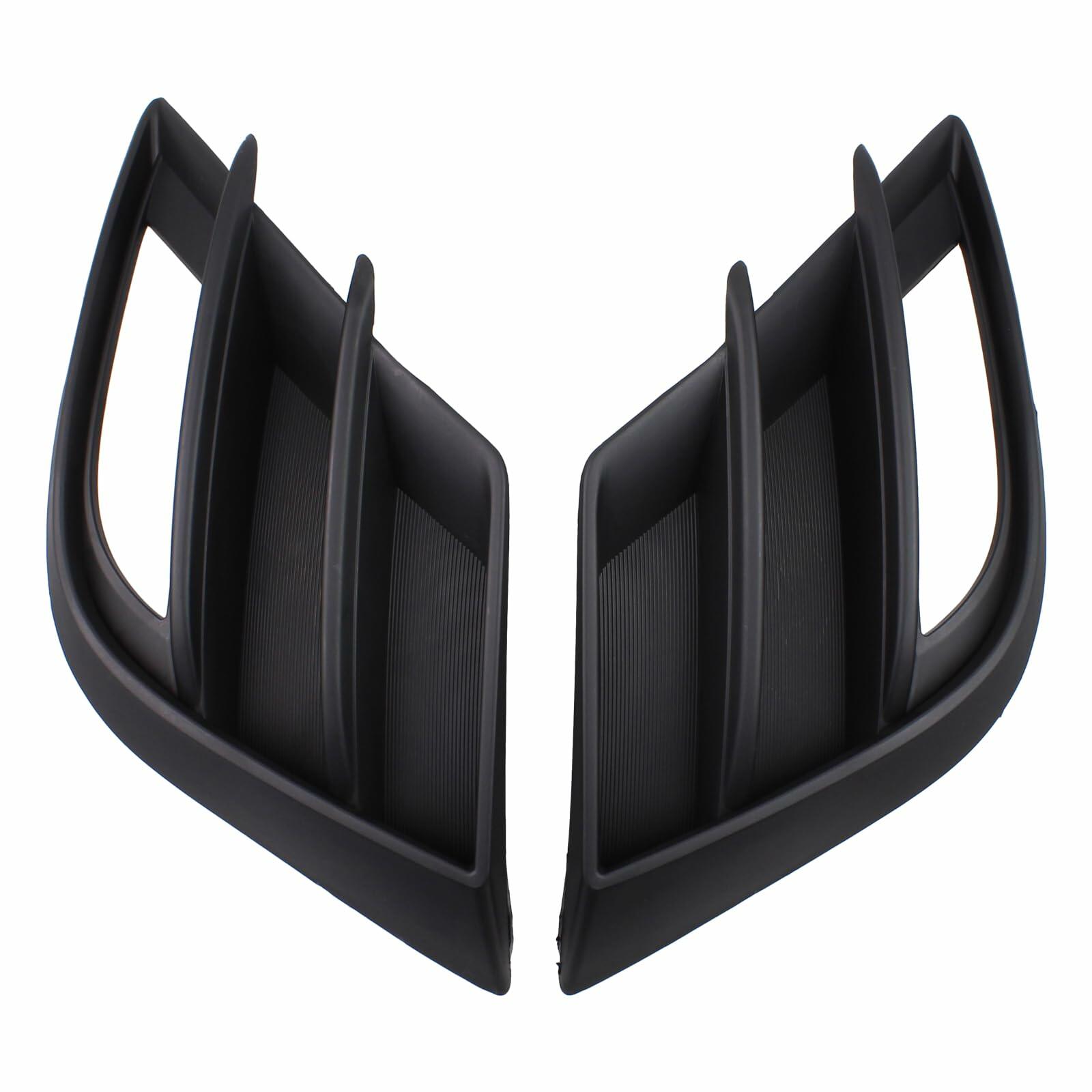 Roneeson Front Fog Light Cover Grille Bezel Left & Right for Mazda