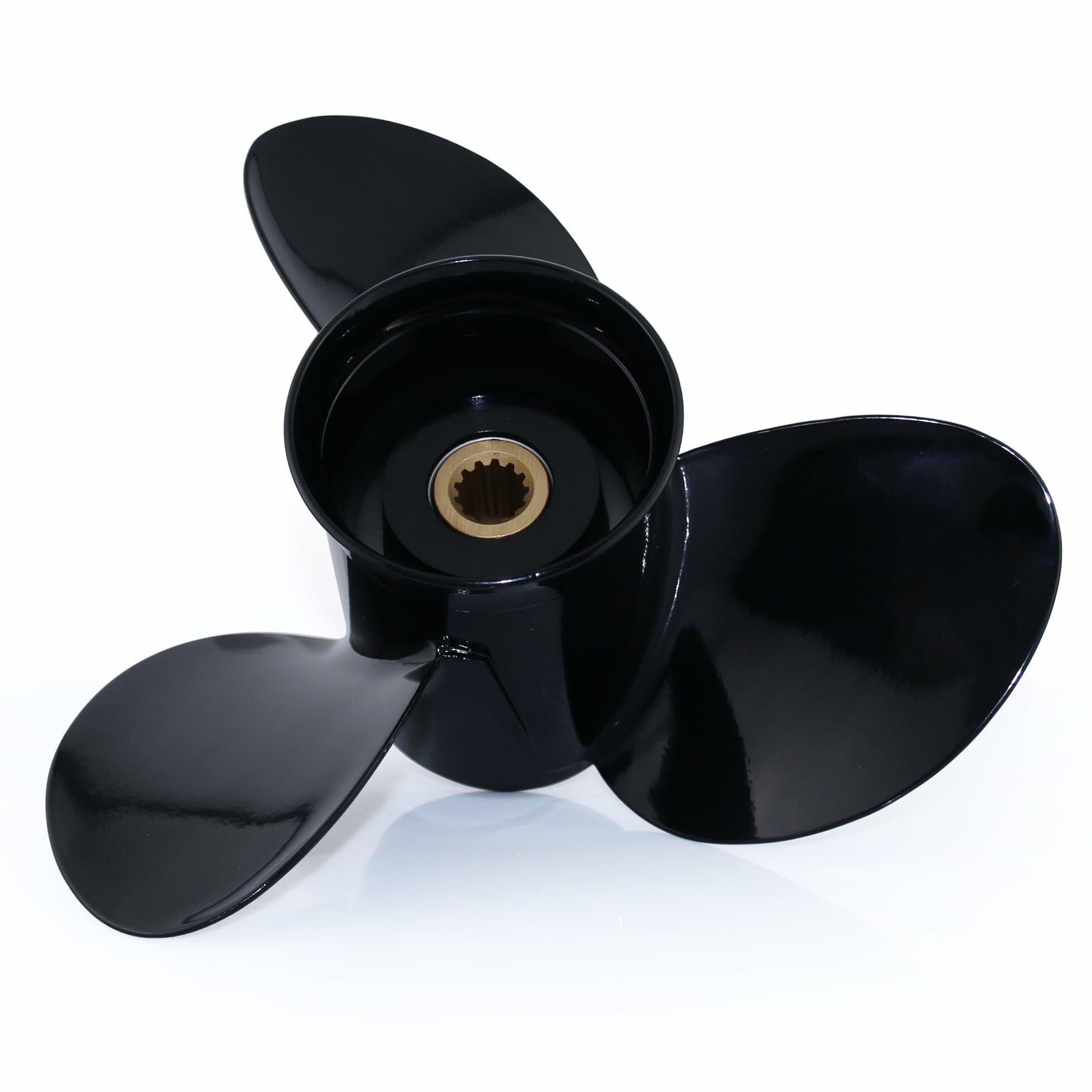 CAPTAIN Boat Propeller for Johnson Evinrude 40-140HP 13 Spline Tooth