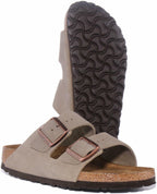 Birkenstock Women’s Arizona Sandals Beige Brown Open Toe UK 4