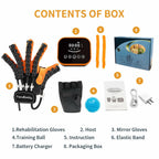 FocuBoody Rehabilitation Robot Gloves (Right, Medium,) Equipment for Stroke