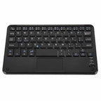 Keyboard, Portable Universal 7inch Bluetooth Keyboard with Touchpad for