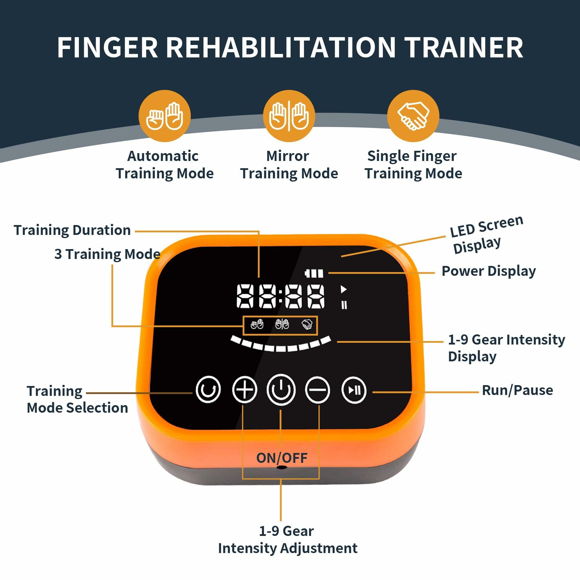 FocuBoody Rehabilitation Robot Gloves (Right, Medium,) Equipment for Stroke