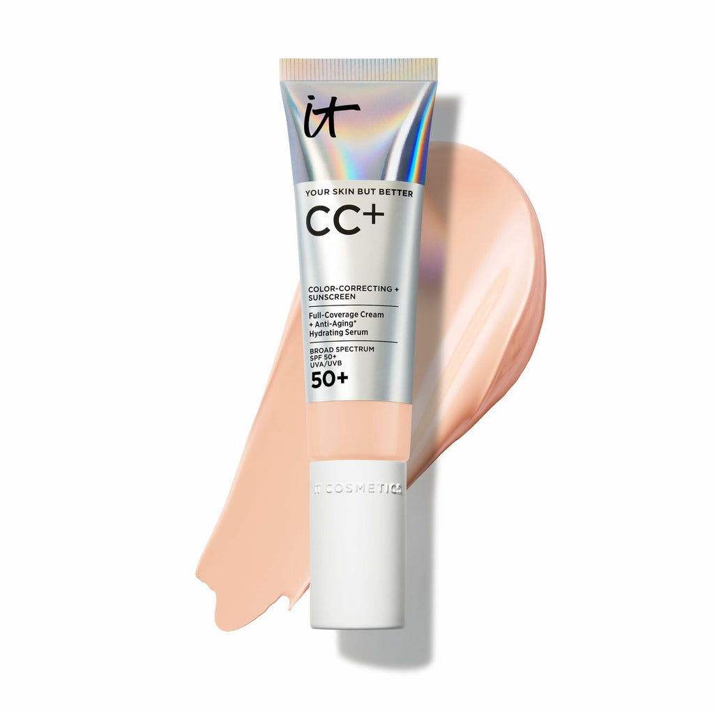 IT Cosmetics CC+ Cream (Fair Light) - Natural Full Coverage Foundation With SPF