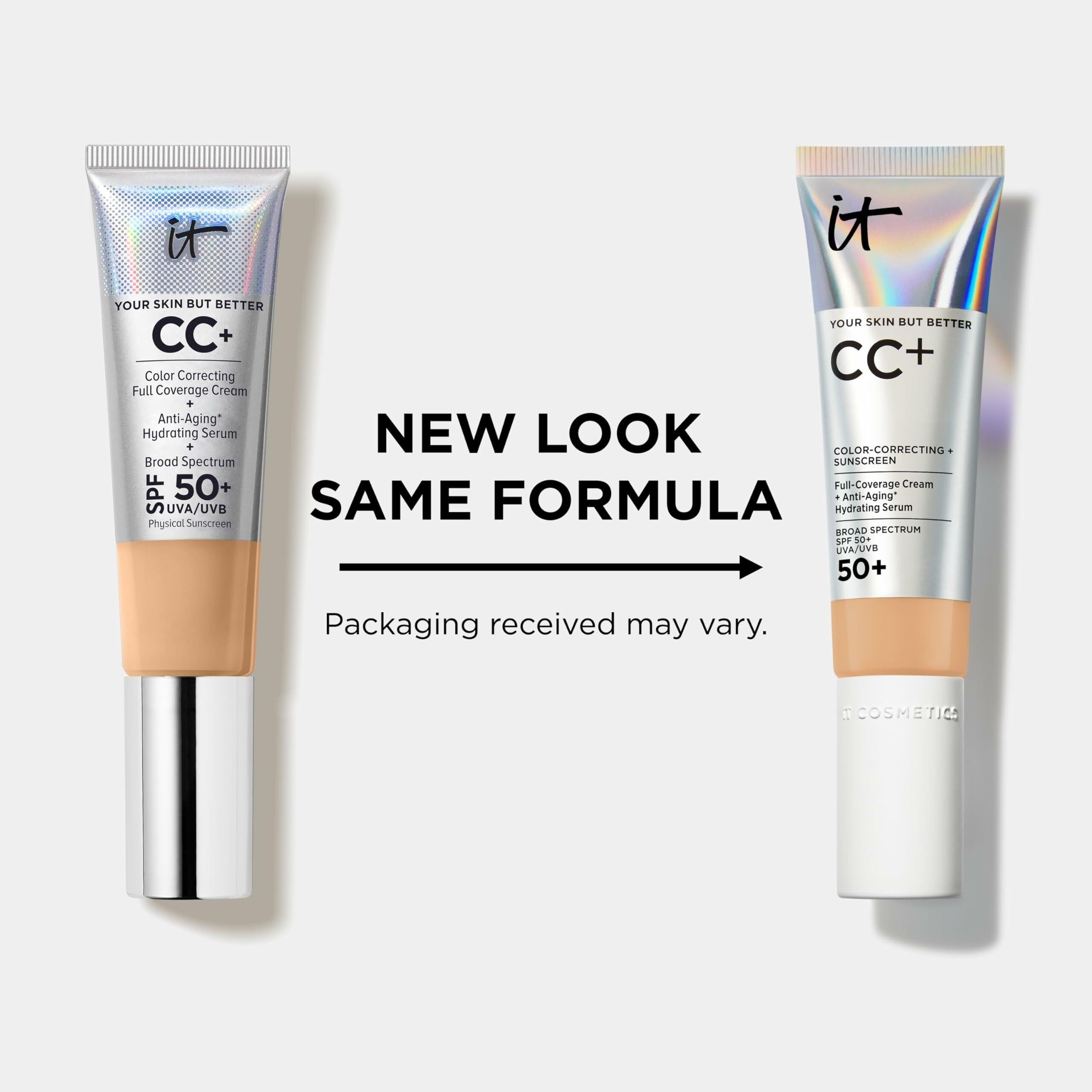 IT Cosmetics CC+ Cream (Fair Light) - Natural Full Coverage Foundation With SPF