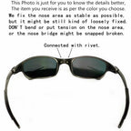 Jiggy Babe Top Sports Polarized Sunglasses Aluminum Metal Frame Riding Flash
