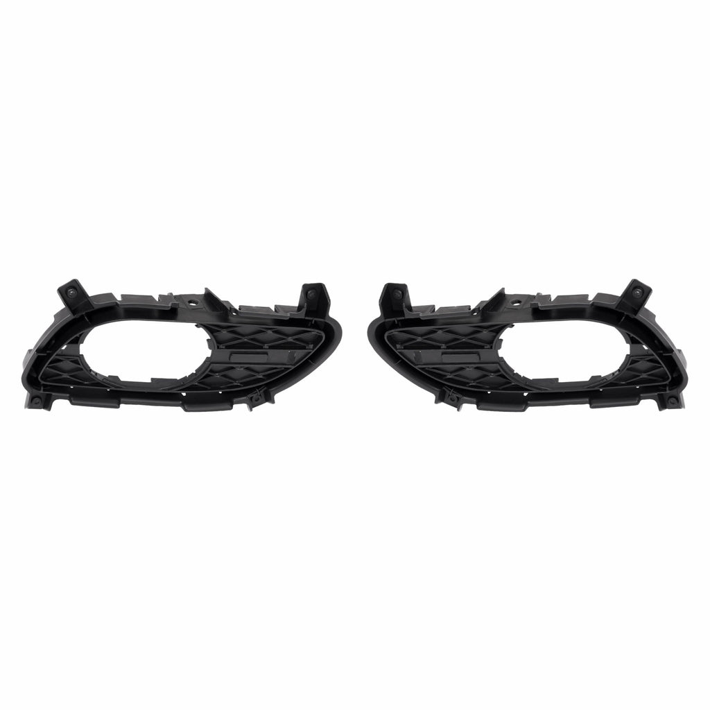 HECASA Fog Light Bezels LH & RH for Infiniti G37 2011-2015 Compatible