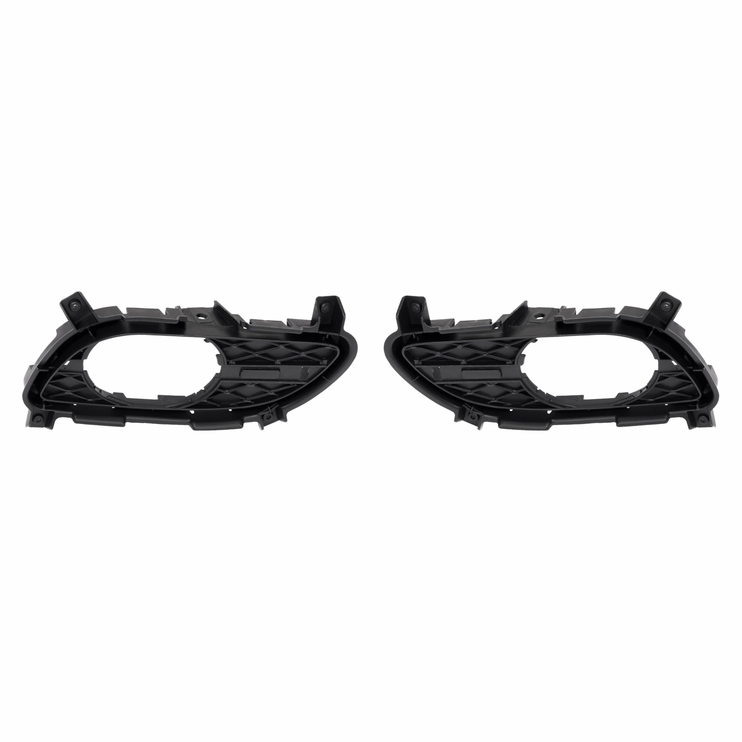 HECASA Fog Light Bezels LH & RH for Infiniti G37 2011-2015 Compatible