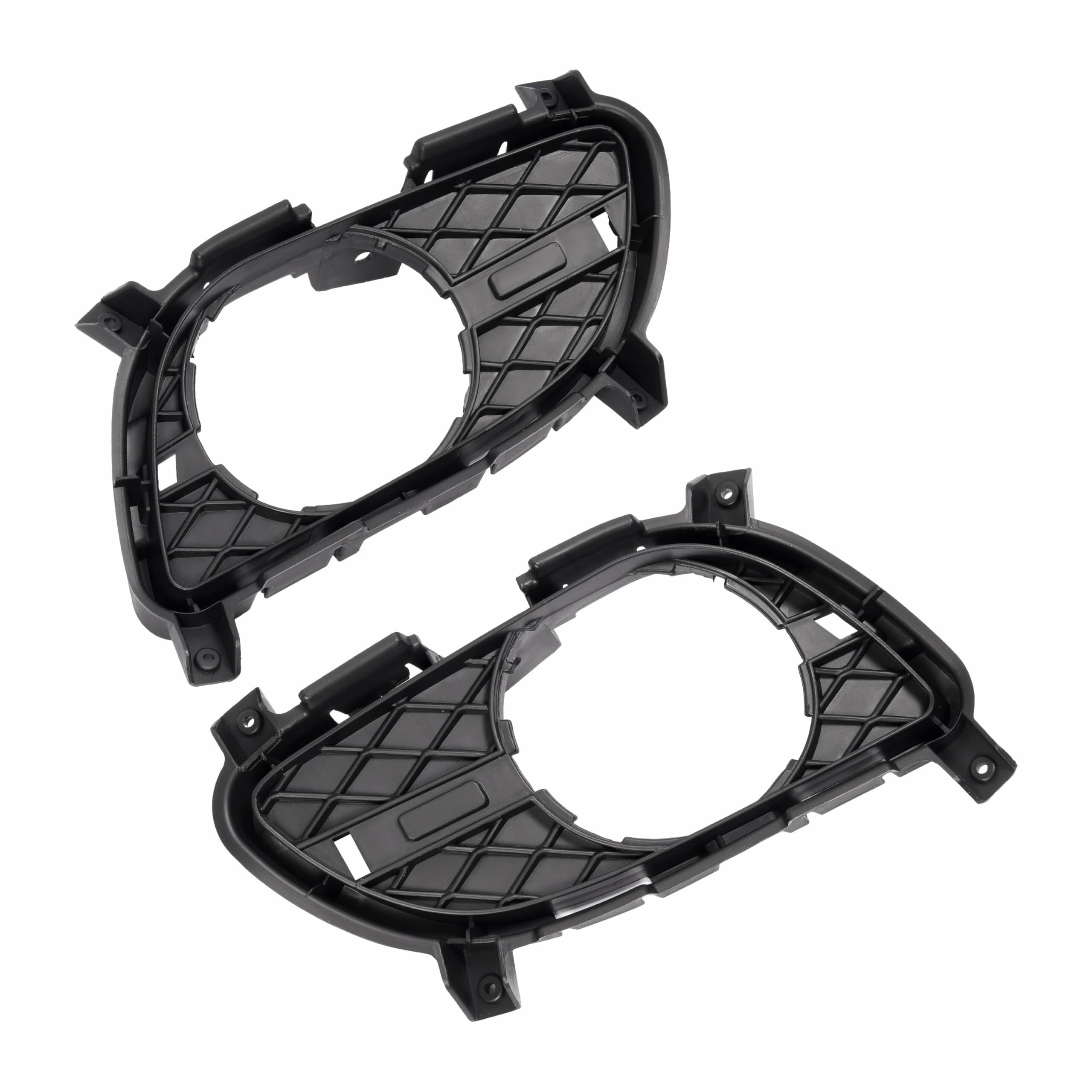 HECASA Fog Light Bezels LH & RH for Infiniti G37 2011-2015 Compatible