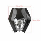 Motorcycle LED Headlight Fits EXC SX XC XCW 125-530 Front Headlamp Assembly