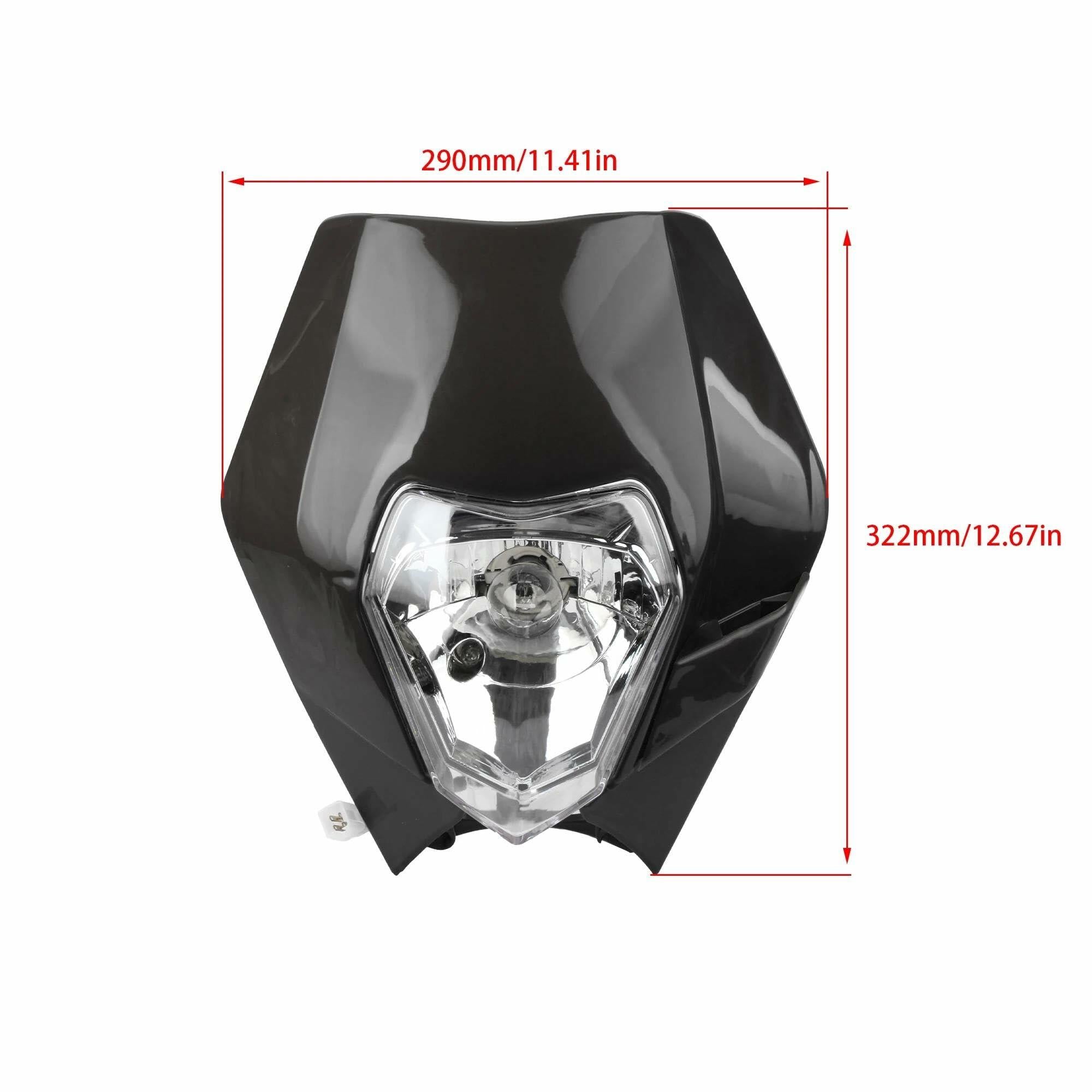 Motorcycle LED Headlight Fits EXC SX XC XCW 125-530 Front Headlamp Assembly