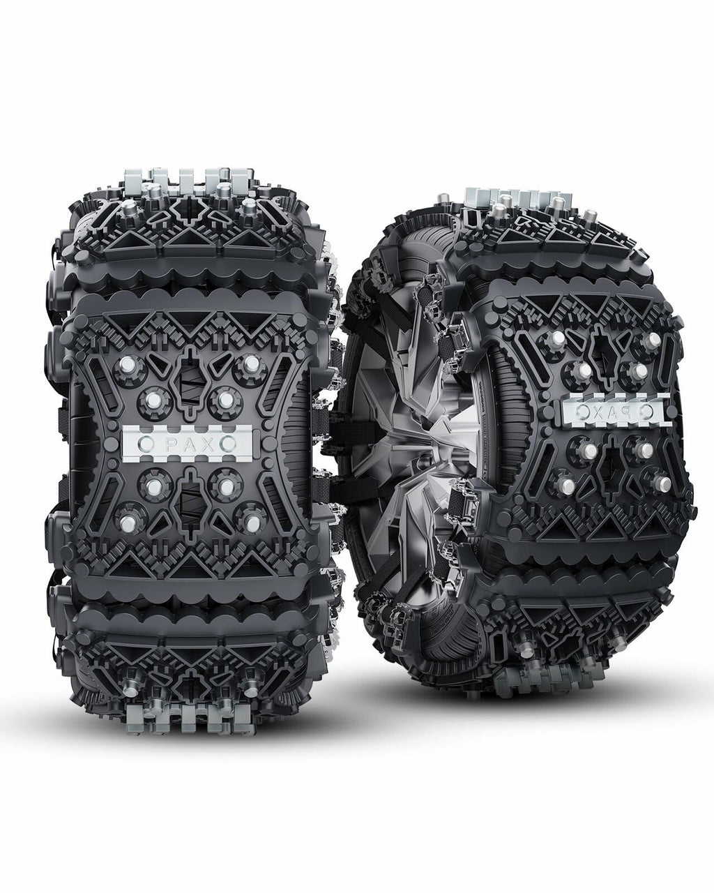 KYX Tire Chains for Car SUV Pickup Trucks Adjustable Universal Snow Chains