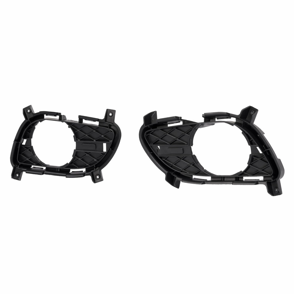 HECASA Fog Light Bezels LH & RH for Infiniti G37 2011-2015 Compatible