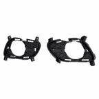 HECASA Fog Light Bezels LH & RH for Infiniti G37 2011-2015 Compatible