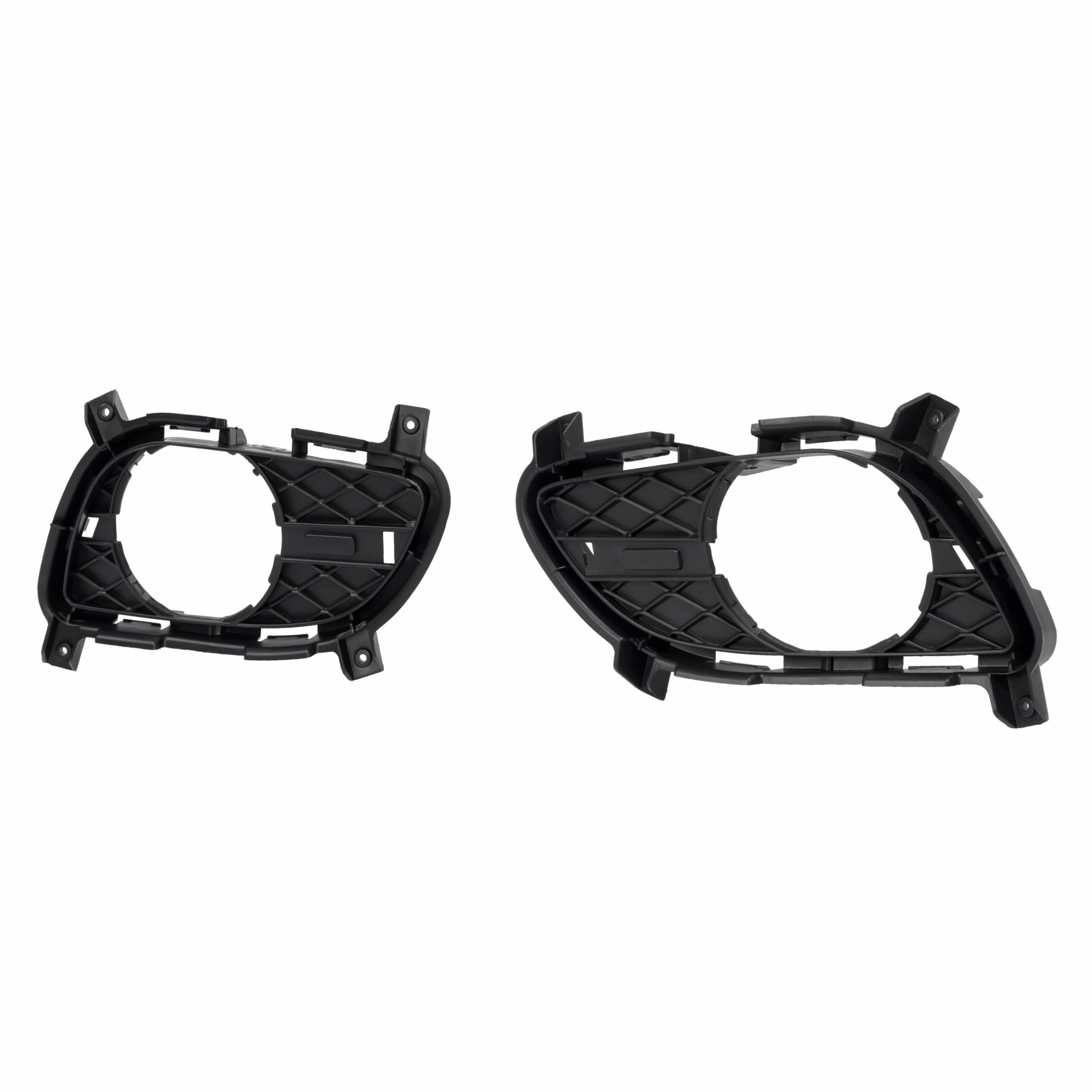 HECASA Fog Light Bezels LH & RH for Infiniti G37 2011-2015 Compatible