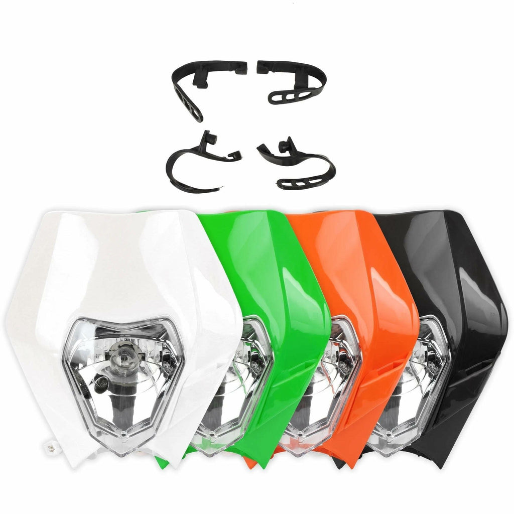 Motorcycle LED Headlight Fits EXC SX XC XCW 125-530 Front Headlamp Assembly