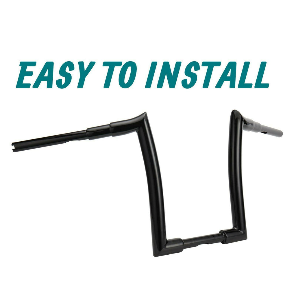 12" Ape Hanger Handlebars 1.5" Fat for Harley Dyna Sportster XL Street Bob