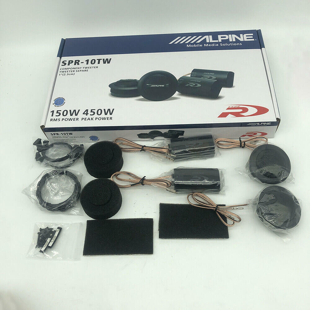 SPR-10TW 1” Component Tweeter Alpine Type-R Car Audio Tweeters US Stock