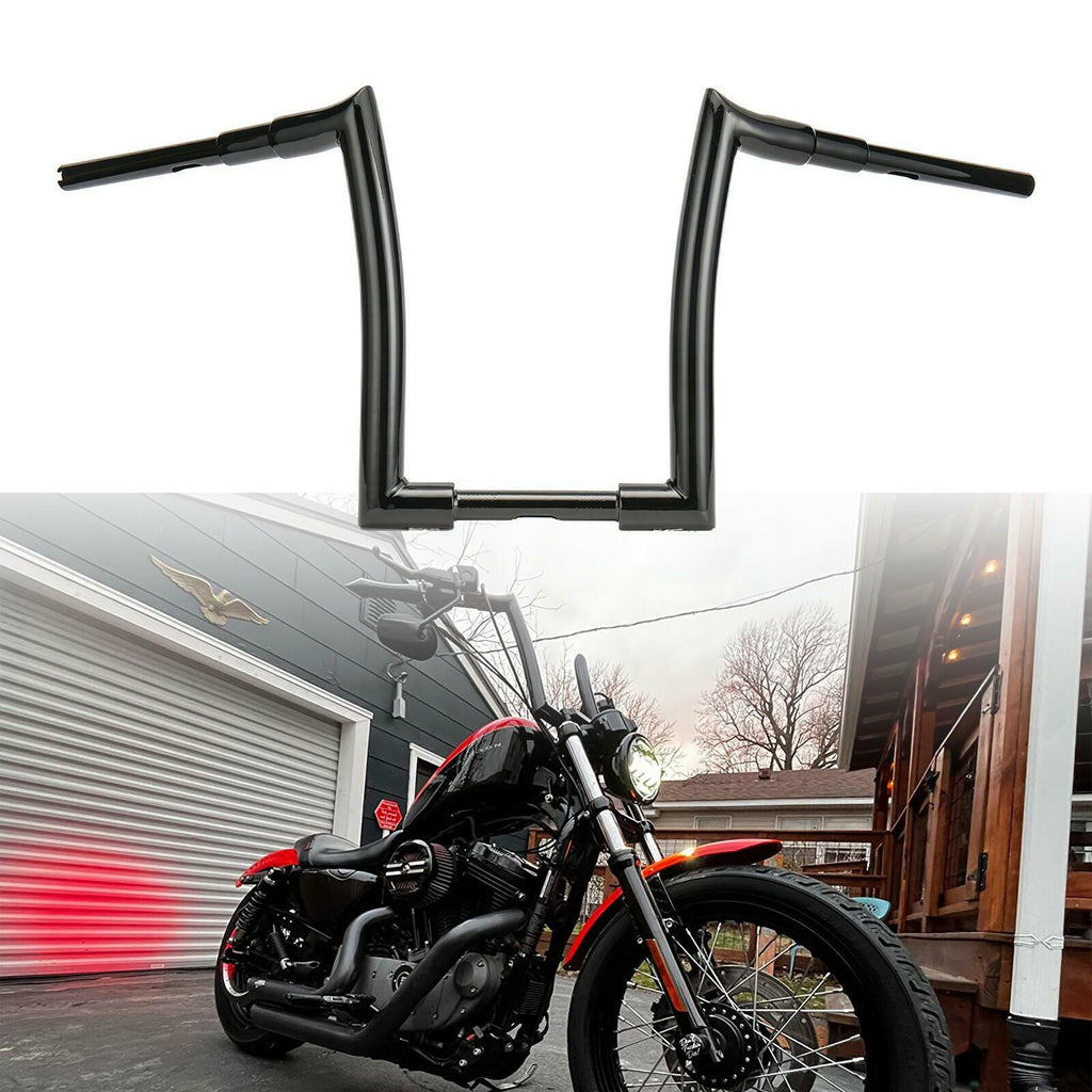 12" Ape Hanger Handlebars 1.5" Fat for Harley Dyna Sportster XL Street Bob