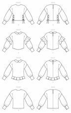 McCall's Patterns McCall's Women's Loose Fit Dropped Shoulder Shirt Sewing