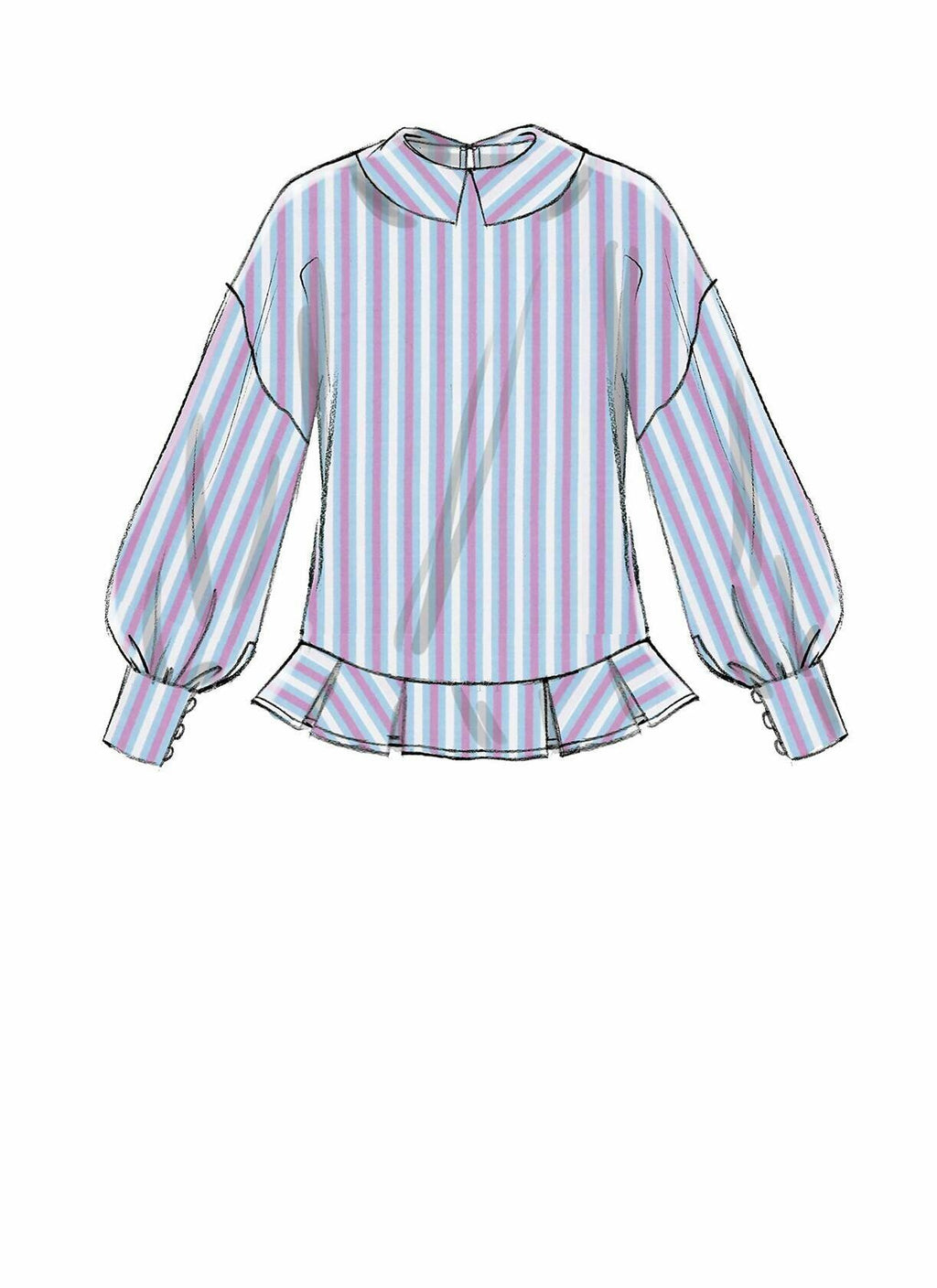 McCall's Patterns McCall's Women's Loose Fit Dropped Shoulder Shirt Sewing