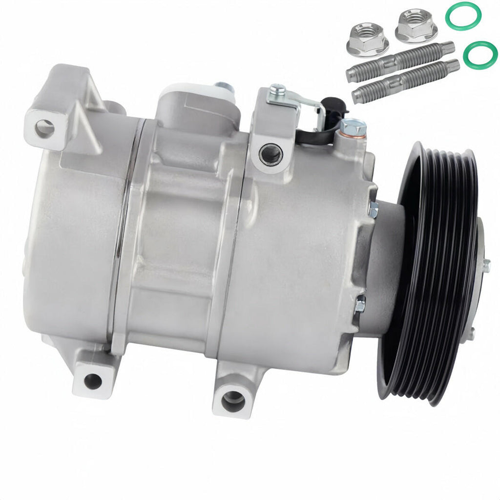 New A/C AC Compressor Fit Hyundai Accent & Kia Rio 1.6L 2012-2017
