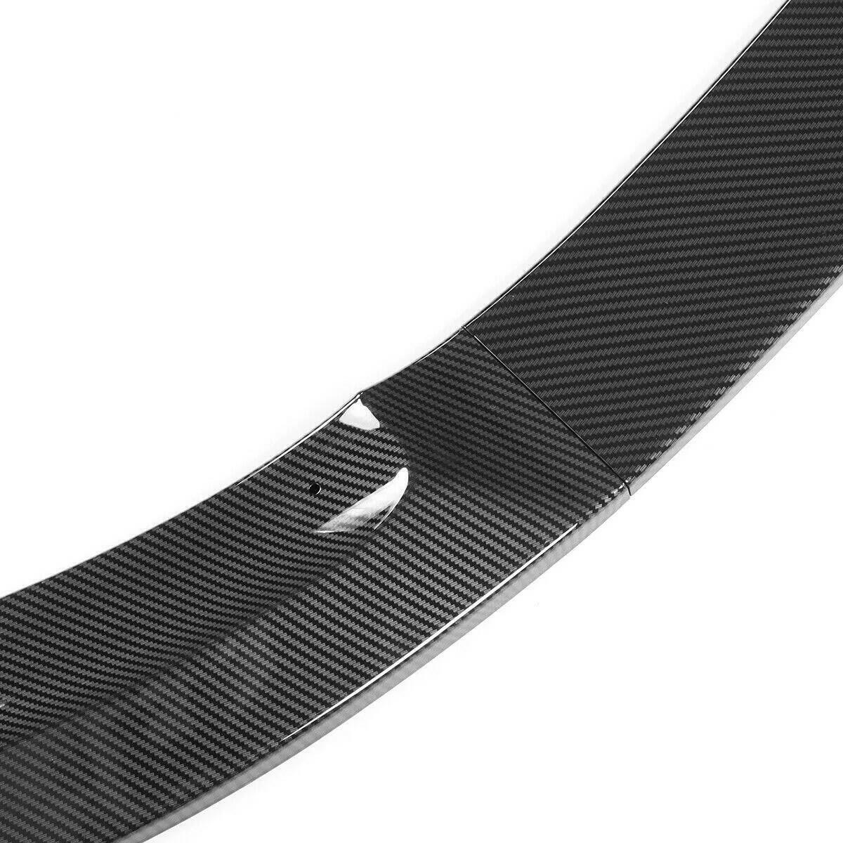 For BMW F80 M3 F82 F83 M4 15-20 MP Style Carbon Fiber Front Bumper Lip Splitter